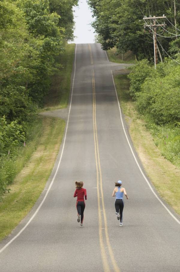 up hill running to run faster