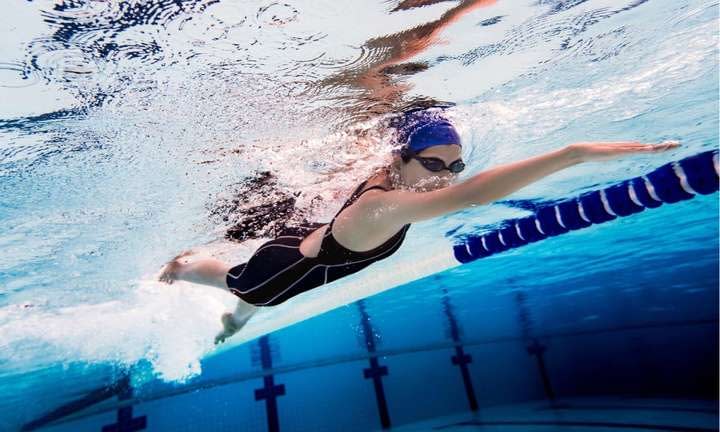 swimming to lose weight